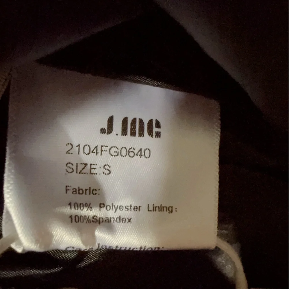J.ING Abbas Black Double-Breasted Tweed Coat Jacket Blazer Size Small NWT - Picture 10 of 11
